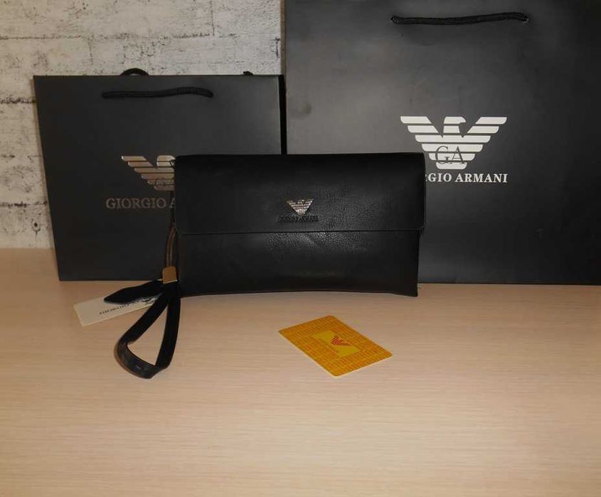 portfel MĘSKI Emporio Armani Saszetka Torebka, skora 9088