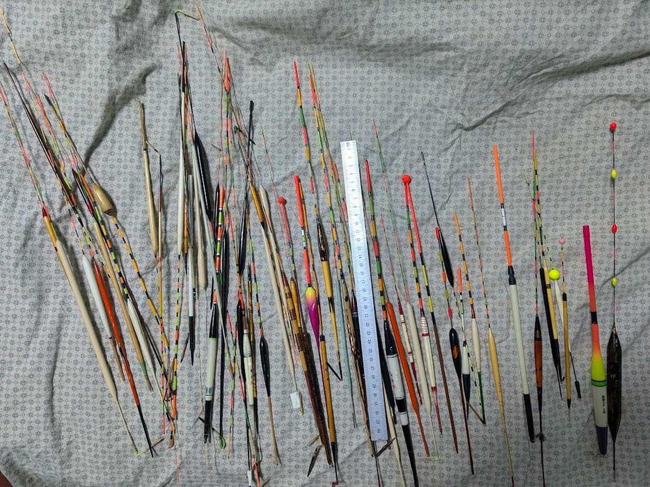 Поплавки для ловли , по  японскому методу "Херабуна" (Herabuna)