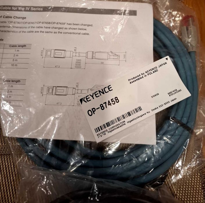 Keyence IV-50CA komplet