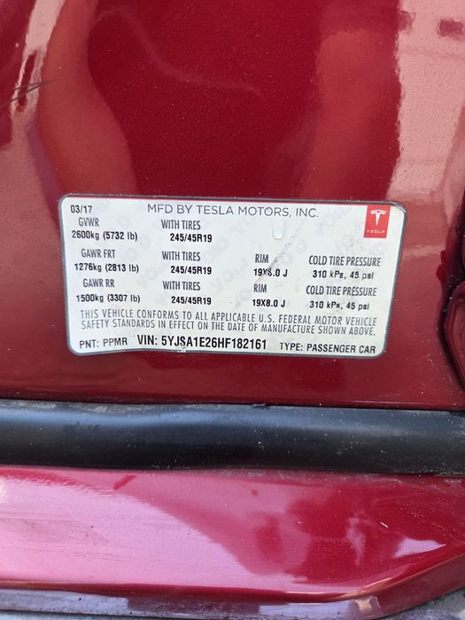 Tesla Model S  D75