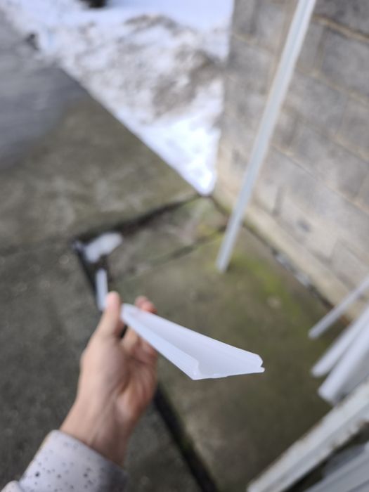 Profile aluminiowe srebrne anodowane do taśm led 2m