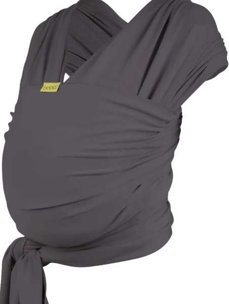 Boba Wrap chusta do noszenia dzieci ciemny szary organic