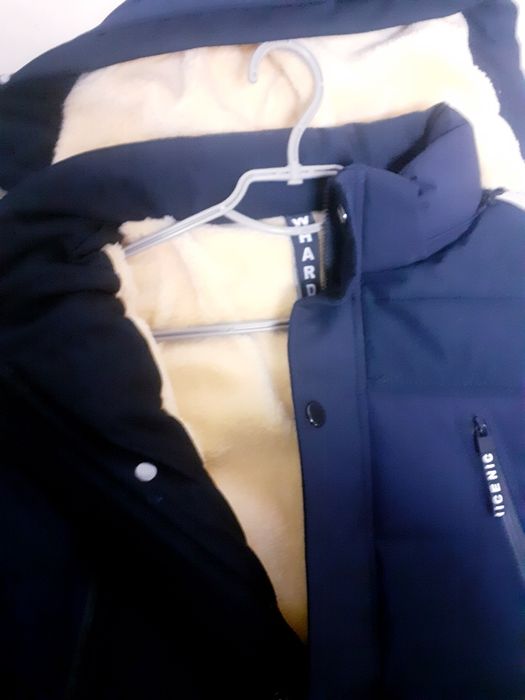 Зимова нова курточка на підлітка 140-146 см.