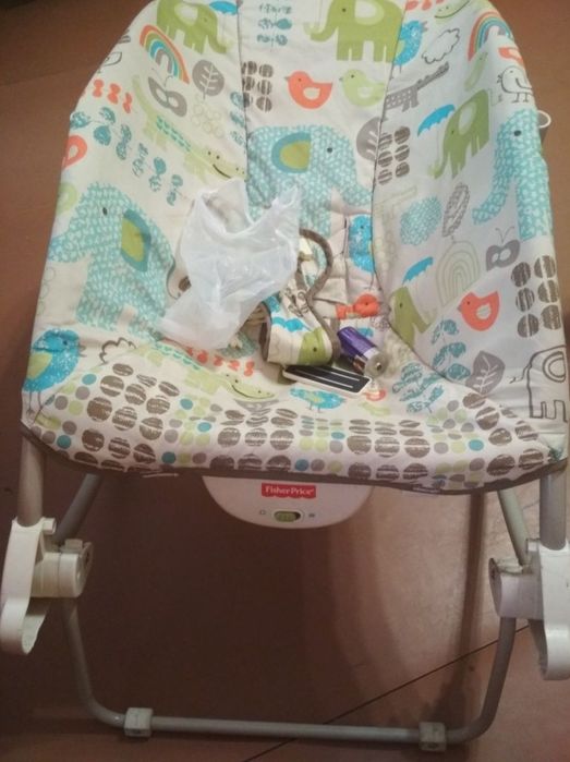 Leżak/bujak z wibracjami - Fisher Price