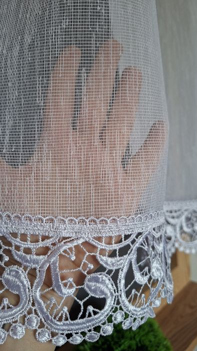 Firanka luk z gipiurą śliczna  PROMOCJA