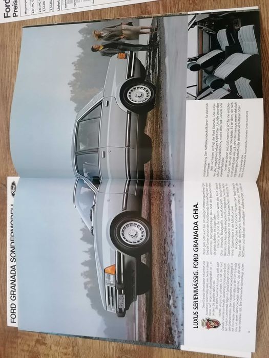 Prospekt Ford Granada