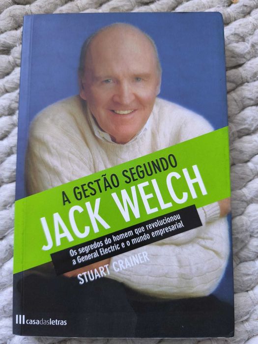 Livro "A Gestão segundo Jack Welch" de Stuart Crainer