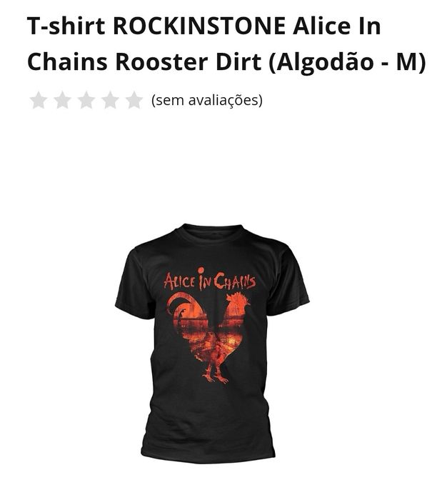 T-shirt rock Alice in Chains