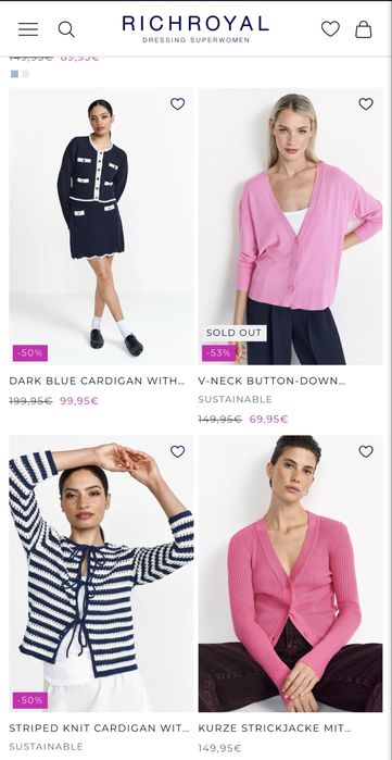 Кардиган голубий від італійського бренду  rich&royal xs/s