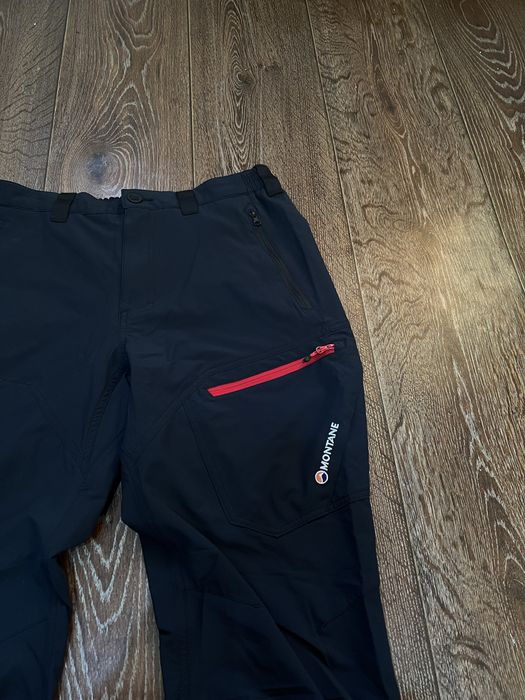 Чорні трекінгові карно штани Montane x Mammut outdoor