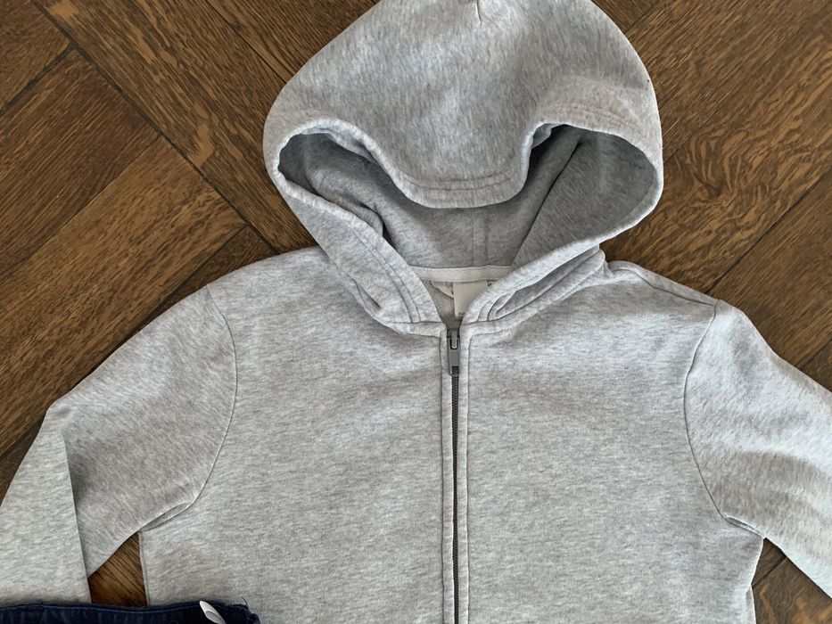 Bluza koszulka spodnie H&M 128 cm