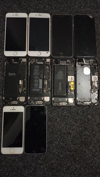 Продам лот телефонів  айфон 5,5s, 6,6s,7  під  ремонт