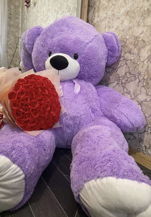 Великий плюшевий ведмідь 160 см