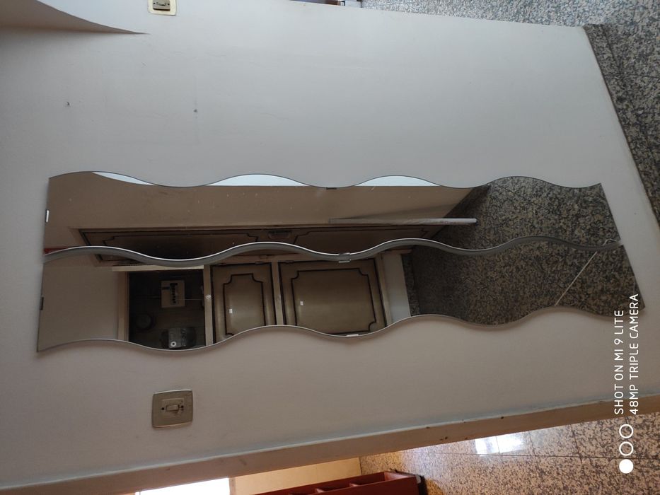 Espelhos com formato em  "S"