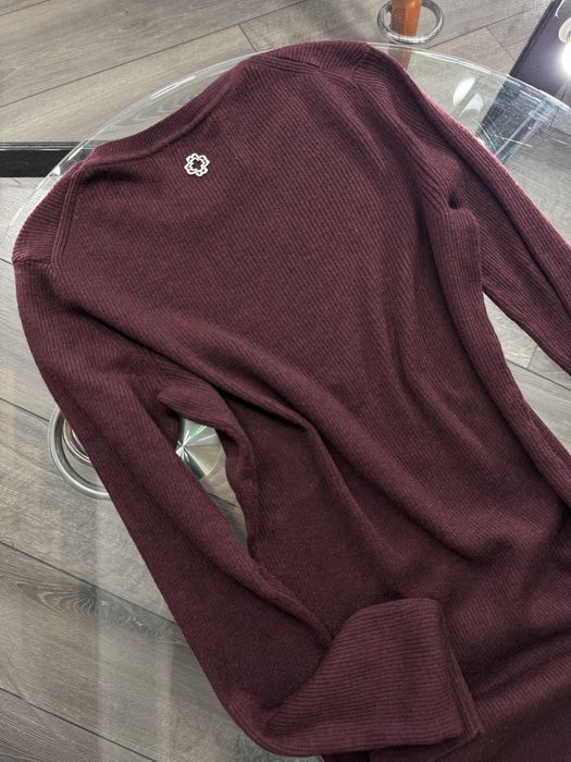 Кофта лонгслив Maje марсала бургунди бордовый