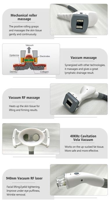 Апарат 4 в 1(LPG+вакуум кавітація)