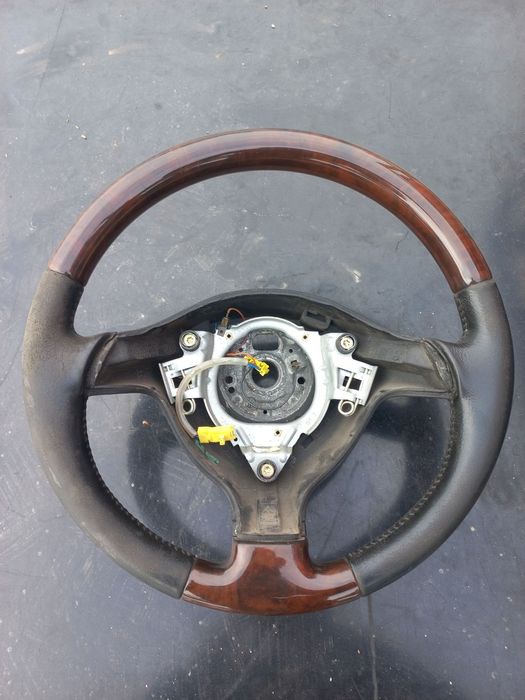 Volkswagen Passat B5  VW Golf 4 дерев'янний кожаний руль кермо