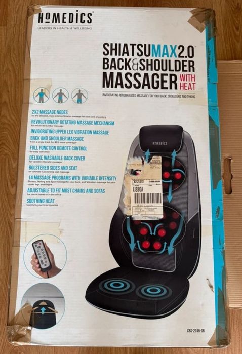 cadeira de massagens