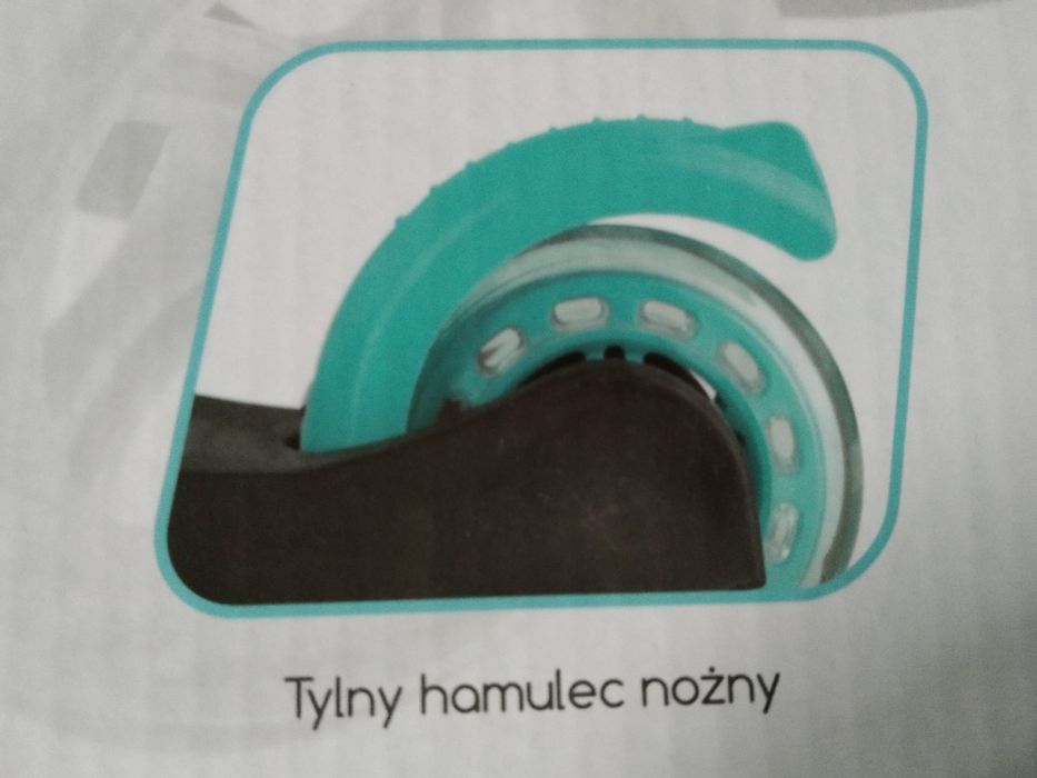 Hulajnoga dla dziecka  kõłka LED Nowa do 50 kg