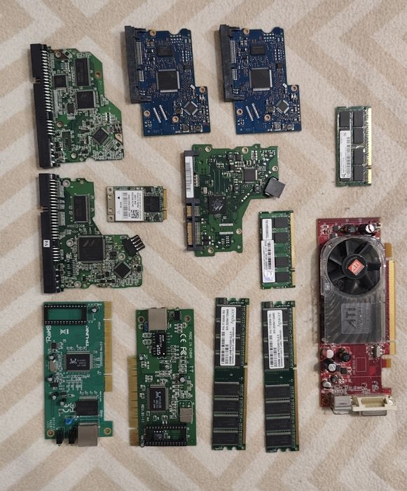 Jakieś części elektroniki