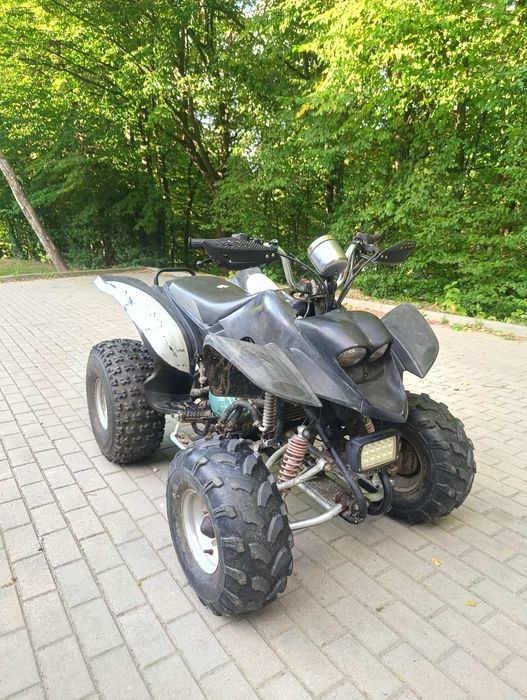 Quad 250 Bashan ciecz po serwisie