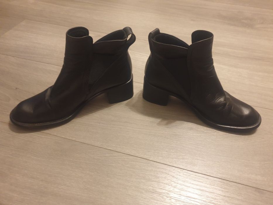 Buty damskie botki 36,5 czarne