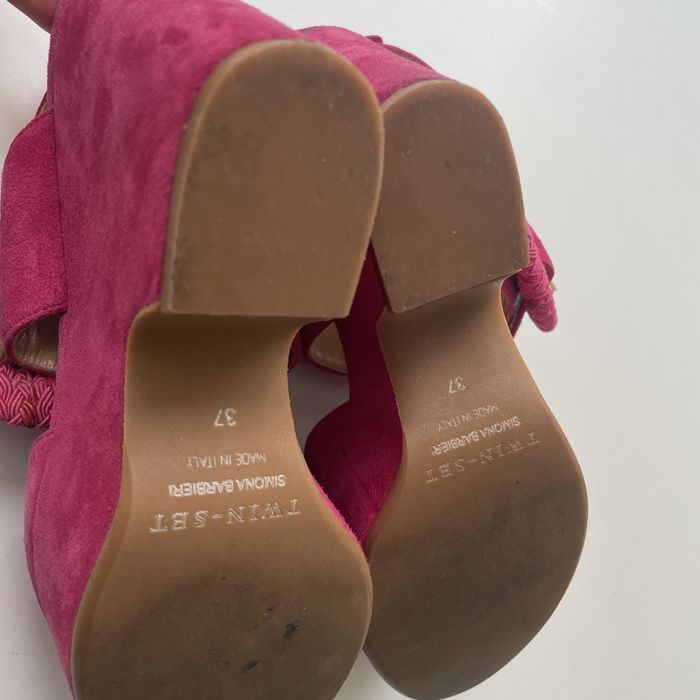 Sapatos abertos de cunha Twin-Set