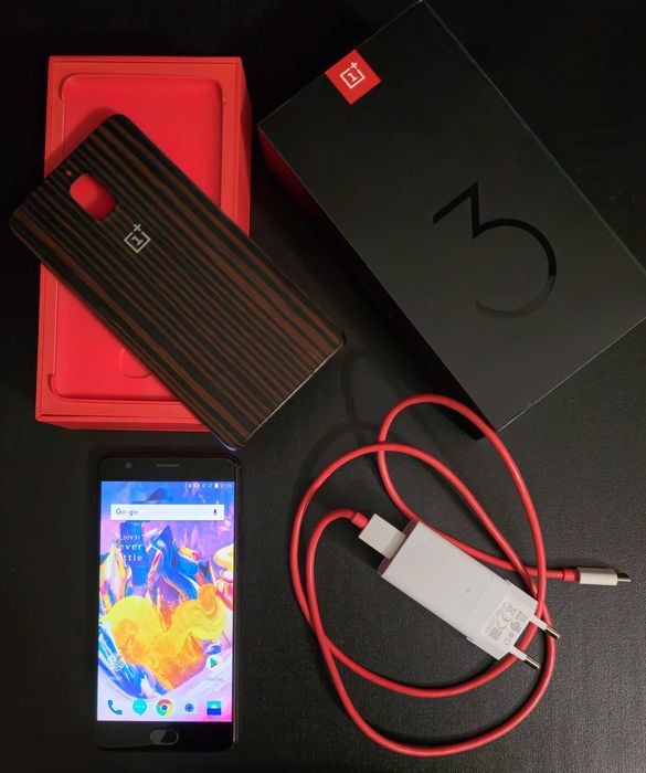 Smartfon OnePlus 3T Midnight Black 6/128GB Używany