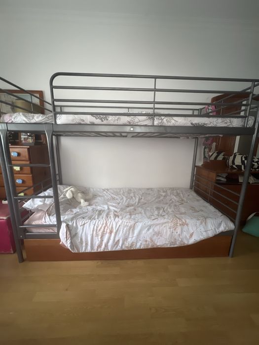Beliche ikea com colchões