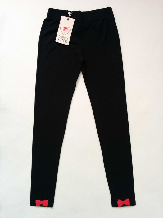 NOWE legginsy z kokardkami