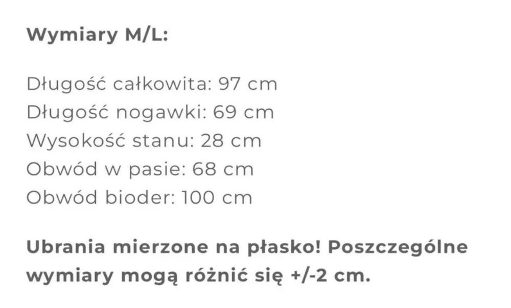 Spodnie eleganckie beżowe Roz.M/L NOWE