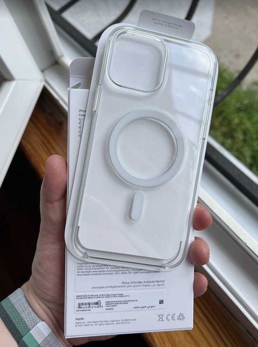 Официальный прозрачный чехол Clear Case для iPhone 12 - 17 Air pro max