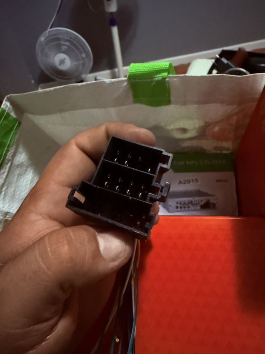 Dvd retraril 7” com CarPlay, MP3, MP5, DVDR, Touch Screen Control