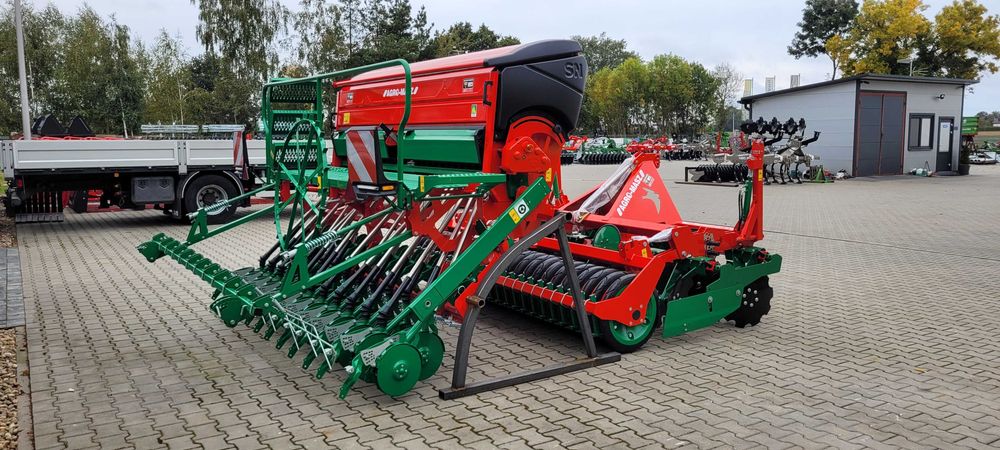 Zestaw nabudowany Agregat talerzowy Siewnik 2 talerz Agro-masz
