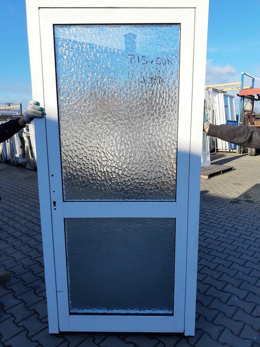 Drzwi aluminiowe 102x215 używane