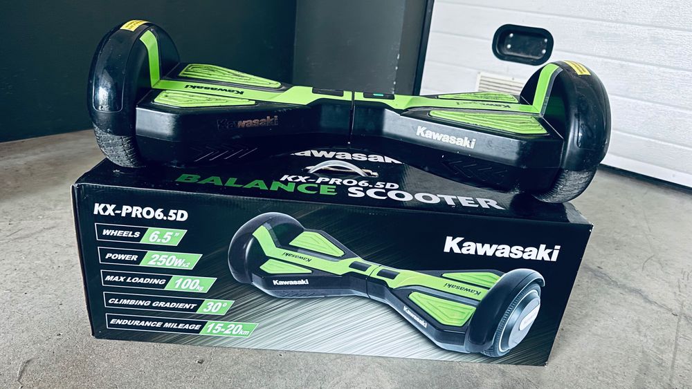 Hoverboard Kawasaki + cadeira + Mala de transporte
