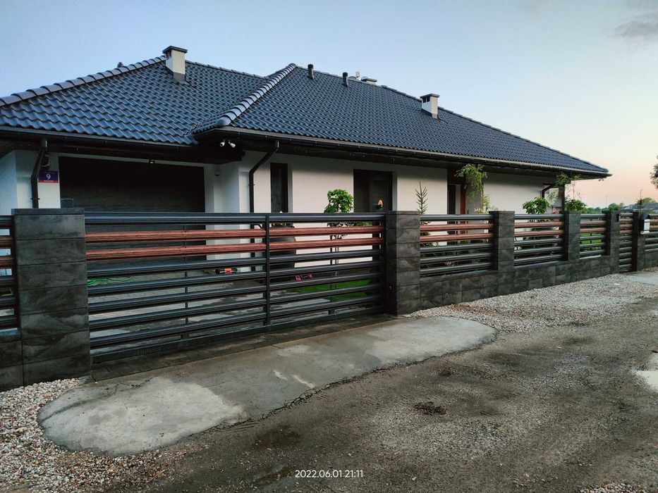 ogrodzenia posesyjne, sztacheta, żaluzja, sprzedaż i instalacja