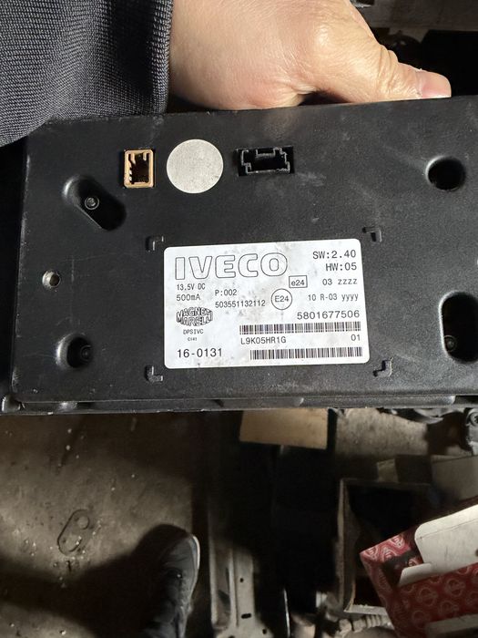 Radio iveco stralis