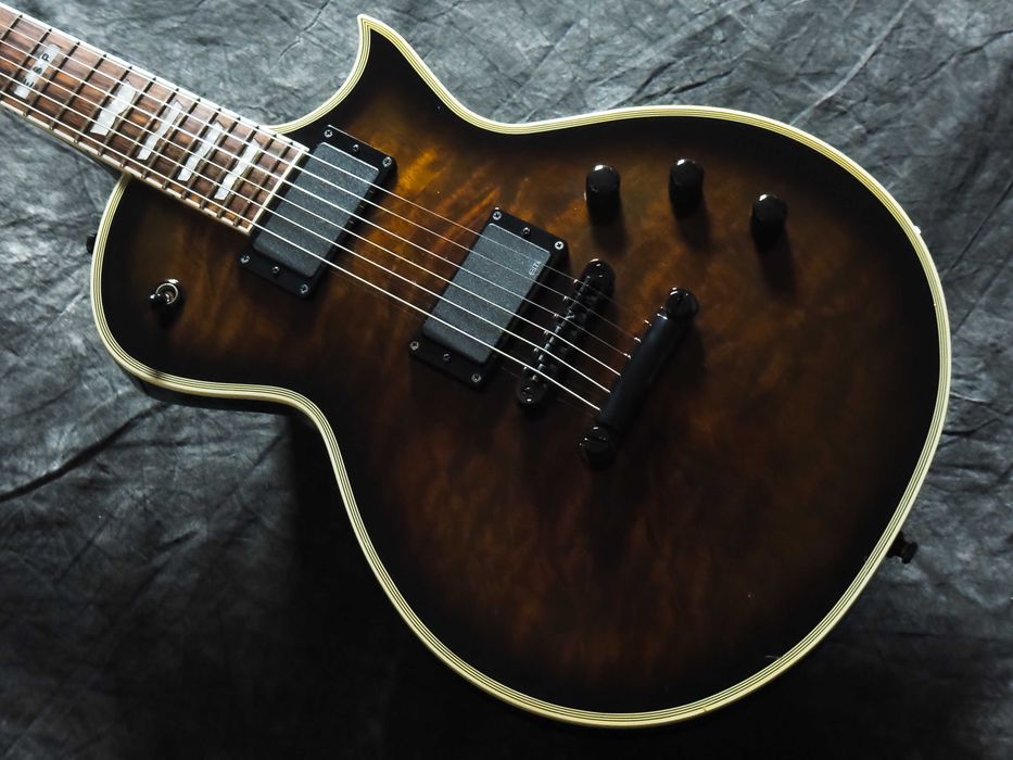 ESP E-II EC-QM Eclipse 2014 - Dark Brown Sunburst