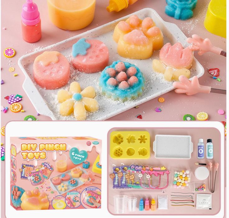 Творчій набір,антістрес,виготовлення сквішів