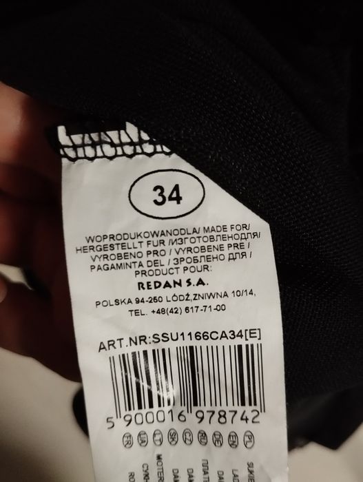 Czarna sukienka brokat sylwester studniówka okazje S/XS