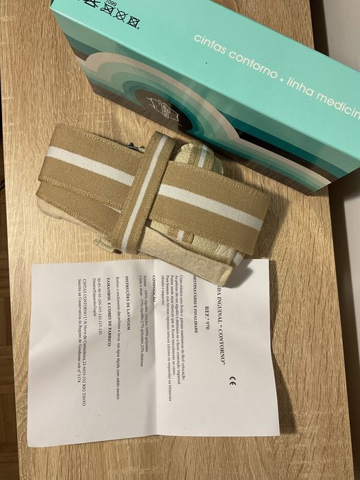 Cinta hérnia inguinal direita -nova