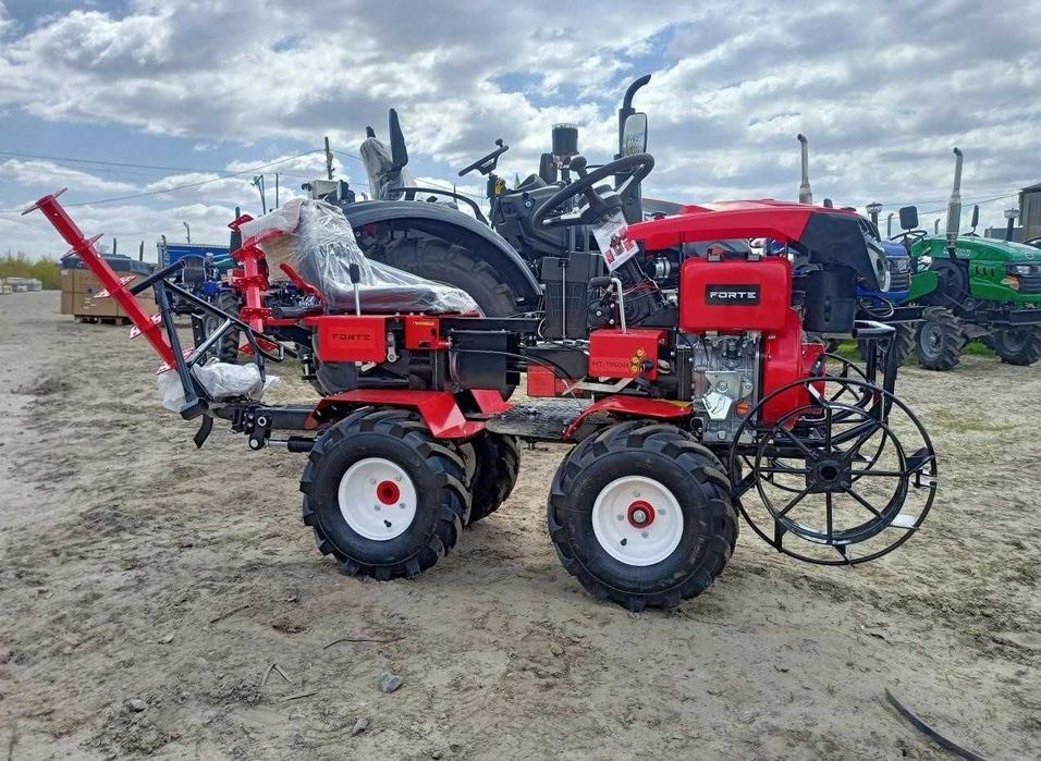 Мототрактор FORTE MT-195 D PRO мінітрактор