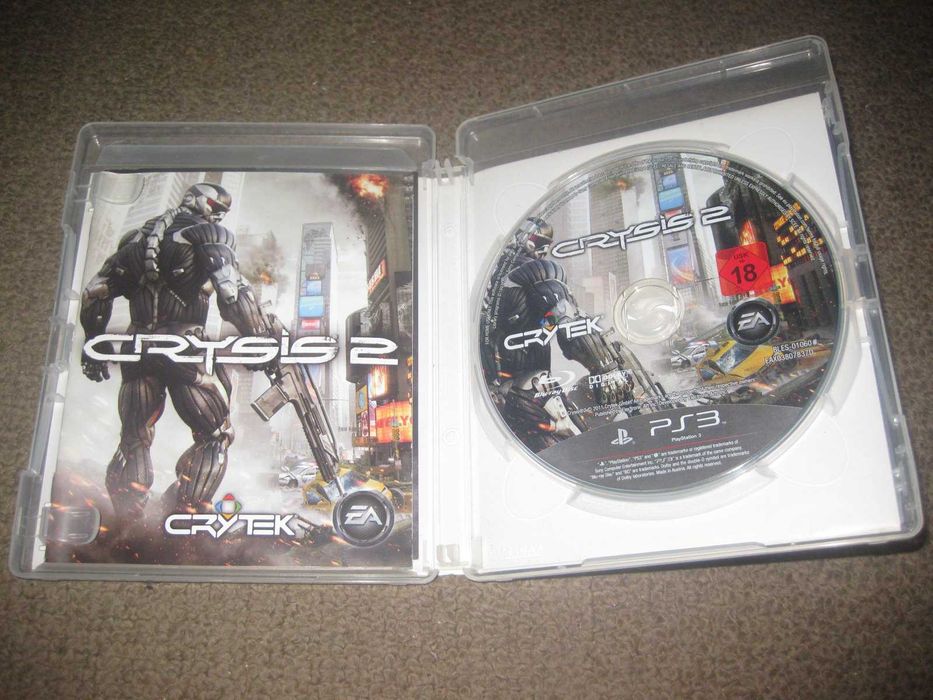 Jogo "Crysis 2: Limited Edition" para PS3/Completo!