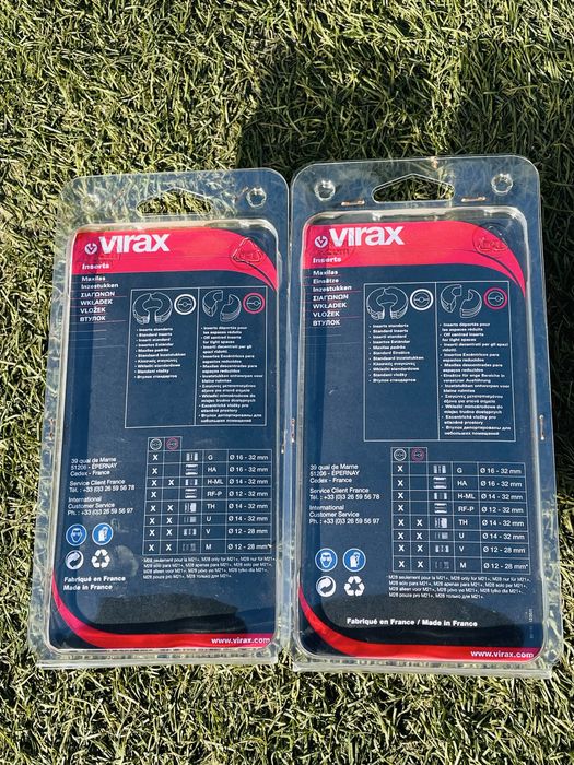 Вставка прес-кліщів Virax профіль U16 U25 TH16 TH20 TH26