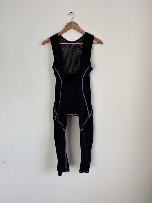 Вело бриджі Spiuk Carbon 3/4 Bib Tights Fleece розмір С-М