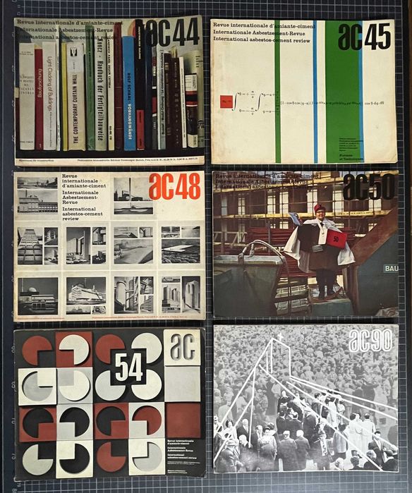 AC - Revista Internacional Cimento-Amianto (1965/66/67/68/69/78/81/85)