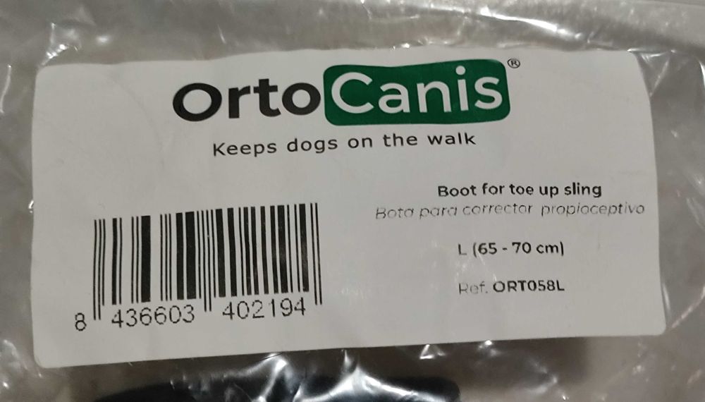 Bota para corretor proprioceptivo OrtoCanis