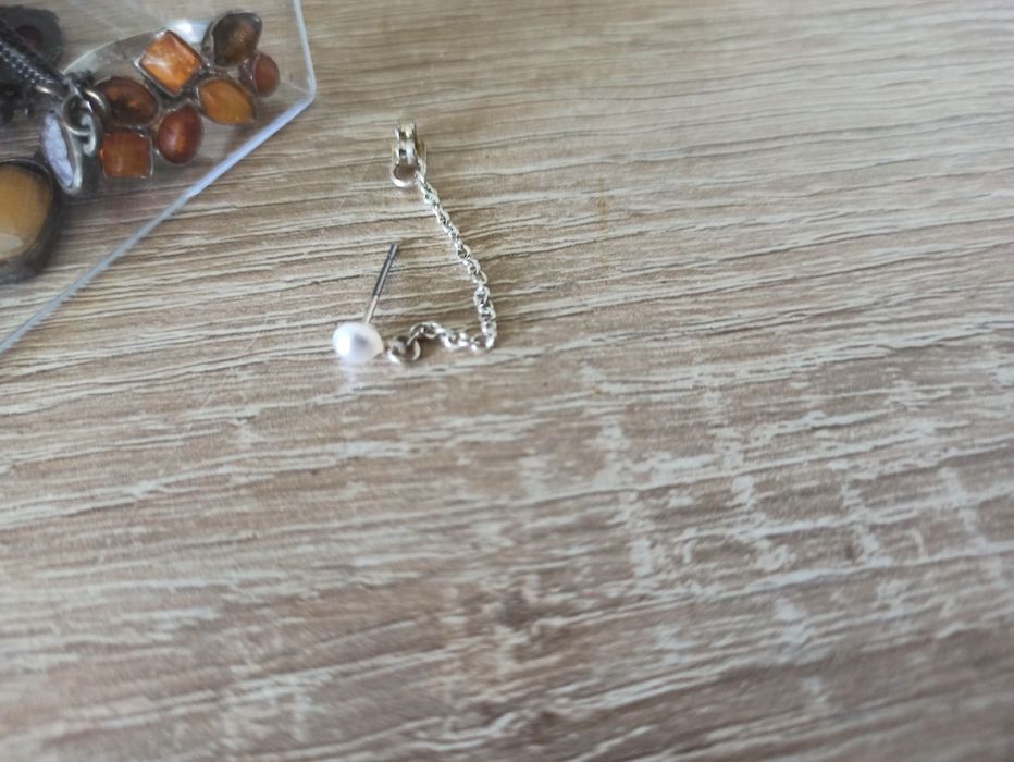 Kolczyki srebrne kulki