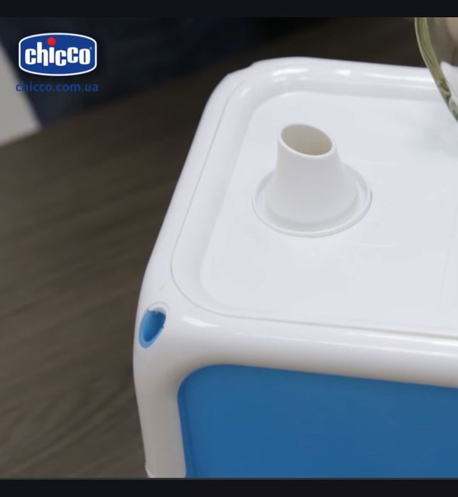 Зволожувач і нічник  chicco дитячий увложнитель воздуха